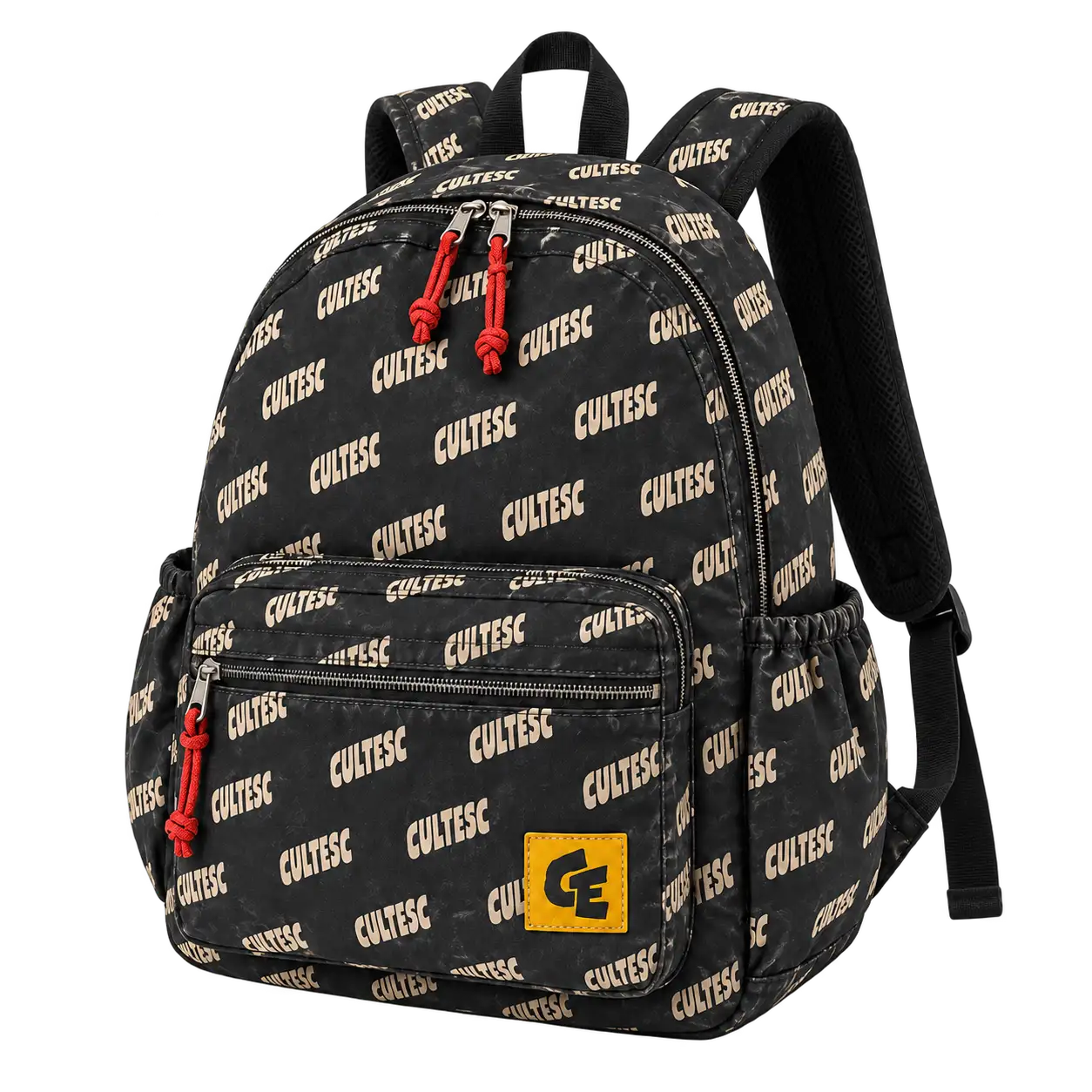 After Hours backpack — Black / cream design mockup